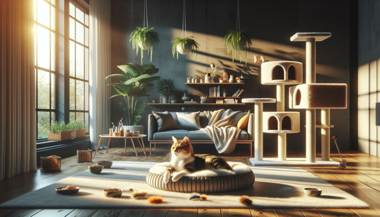 Chat en bonne santé relaxant